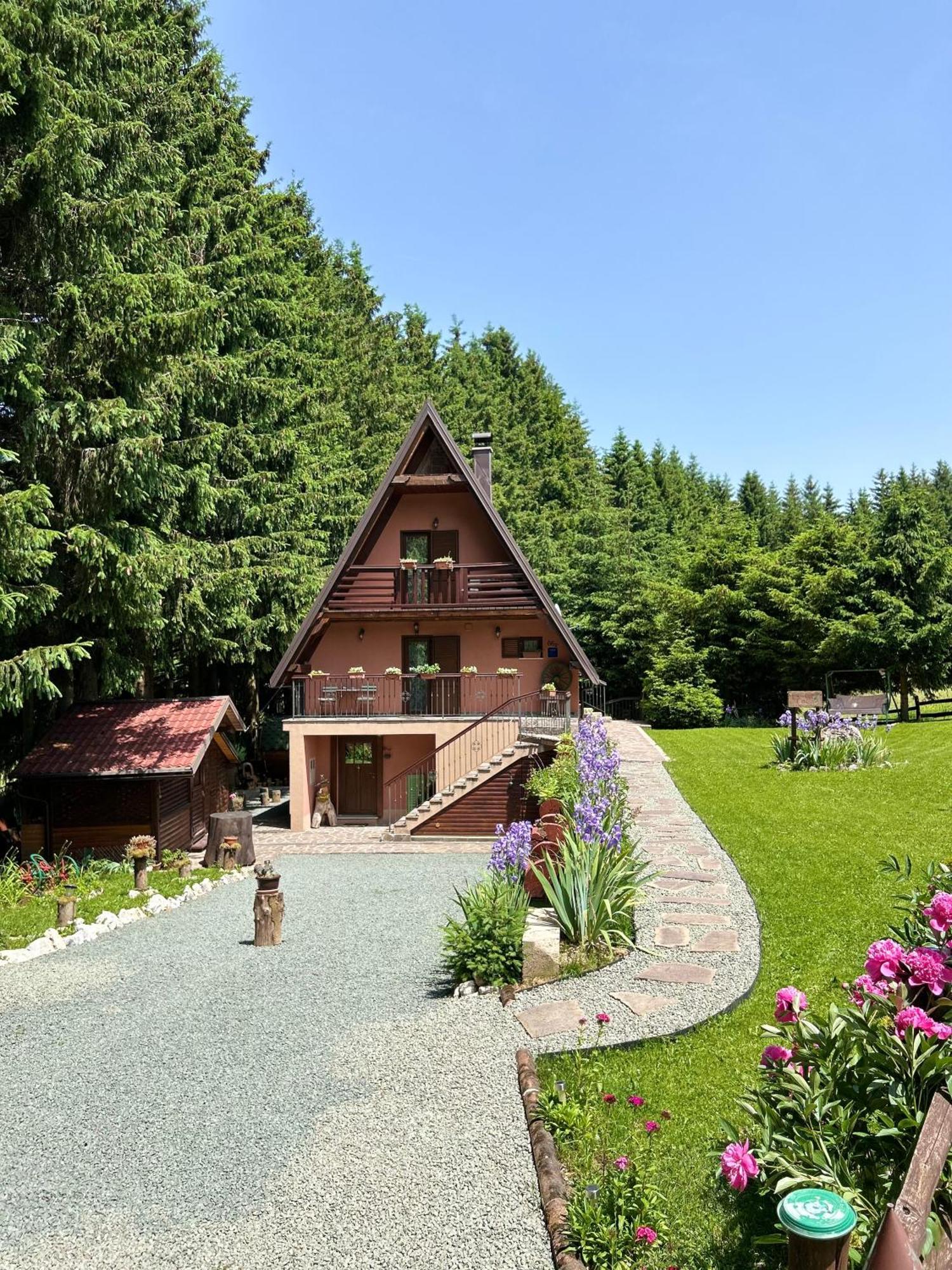 Chalet Calla Mrkopalj Exterior foto